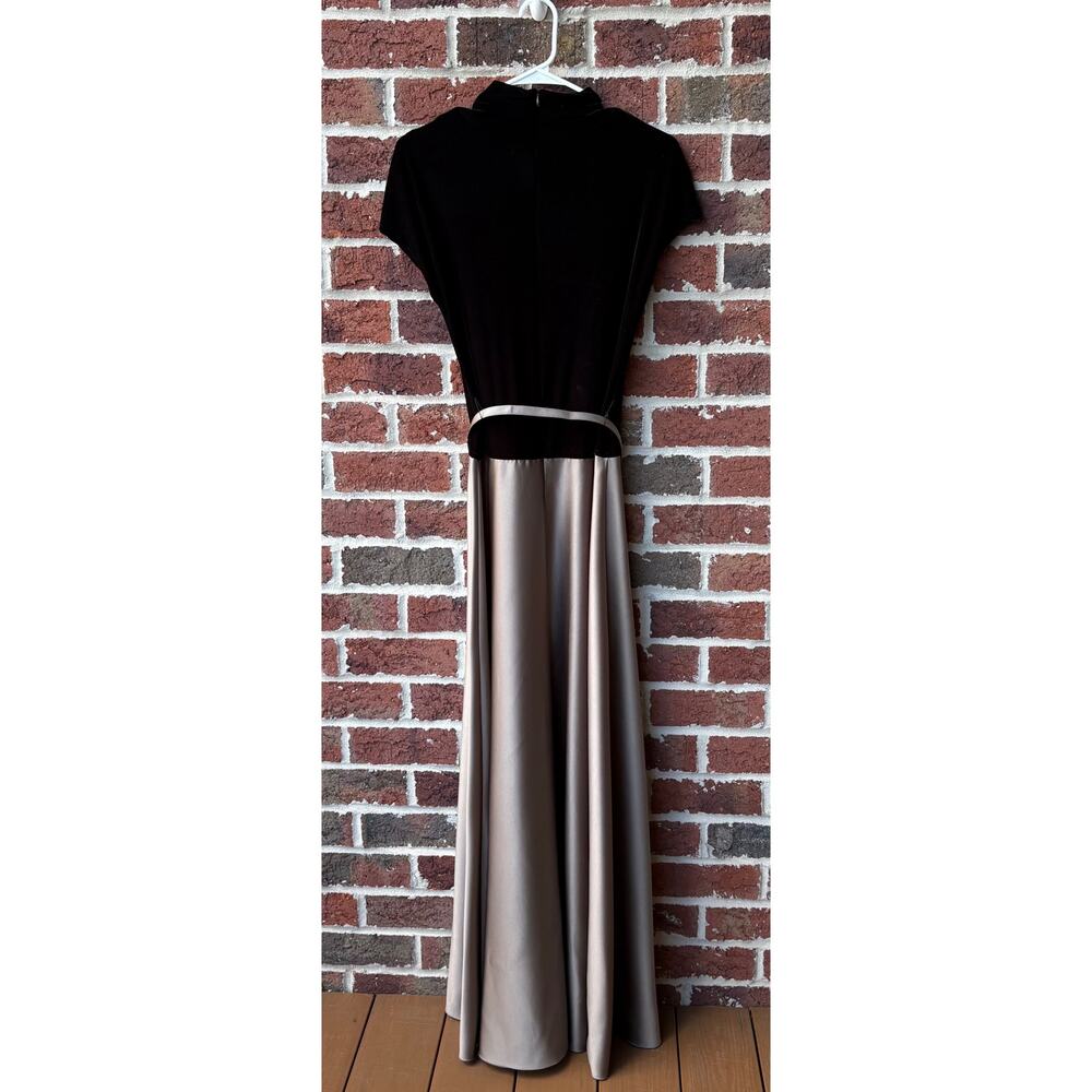 Vintage Susan Roselli Evening Gown Satin Size 6